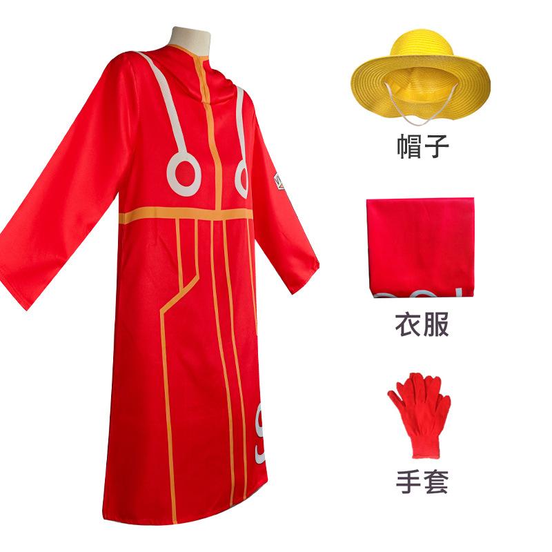 ONE PIECE Костюм для косплея Зоро Косплей одежда Луффи остров Эггхед два задних костюма для косплея соломенной шляпы
