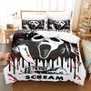 Home Textiles Three-Piece Halloween Pink Cartoon Digital Printing Quilt Pillowcase Bedding