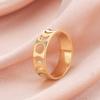 Skyrim уникальные кольца с фазой луны, женские кольца из нержавеющей стали золотого цвета, кольцо на палец в форме полумесяца, 2023, модные украшения