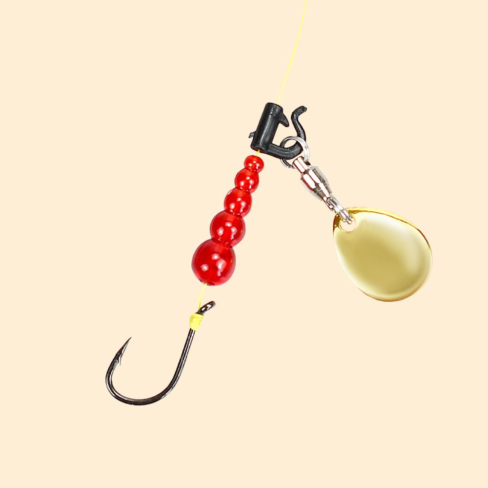30 шт. Рыболовные бусины, приманки, набор снастей,inline spinner rig для форели, судака, окуня, материалы для изготовления приманок, рыболовные аксессуары