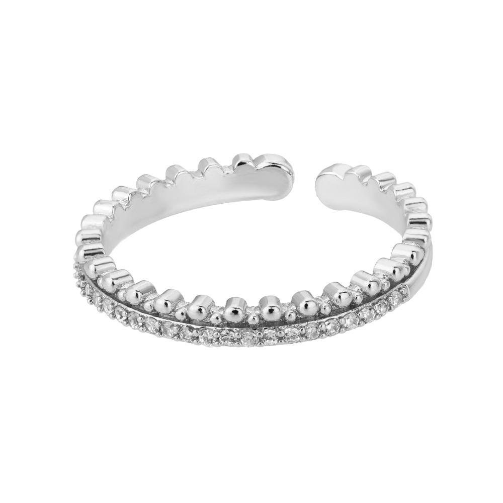 Женское модное регулируемое кольцо, простой дизайн обручального кольца, изысканные ювелирные аксессуары, предпочтительный подарок на годовщины