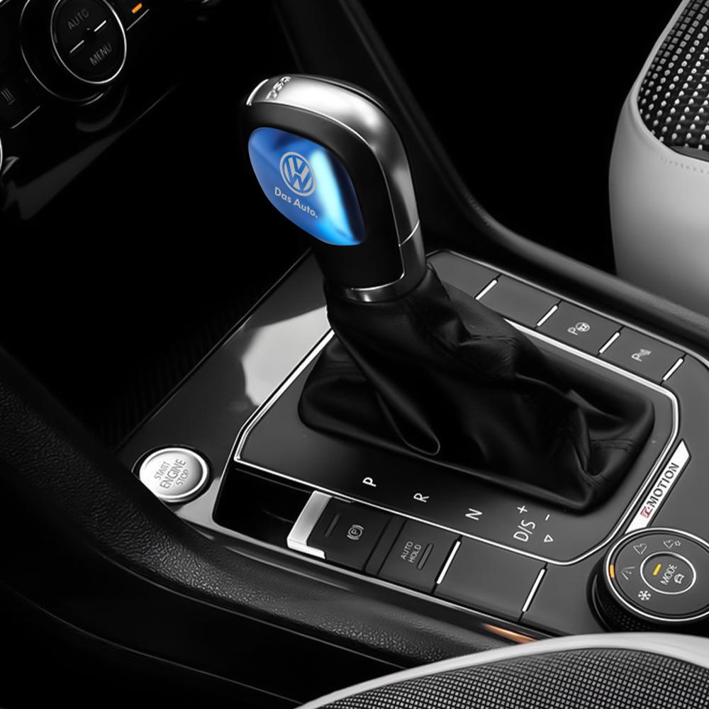 Valve Stems Caps Car Gear Lever Shift Cover Sticker Decor Auto Accessories For Volkswagen VW GTI Golf Polo Passat Tiguan RLine M ze1