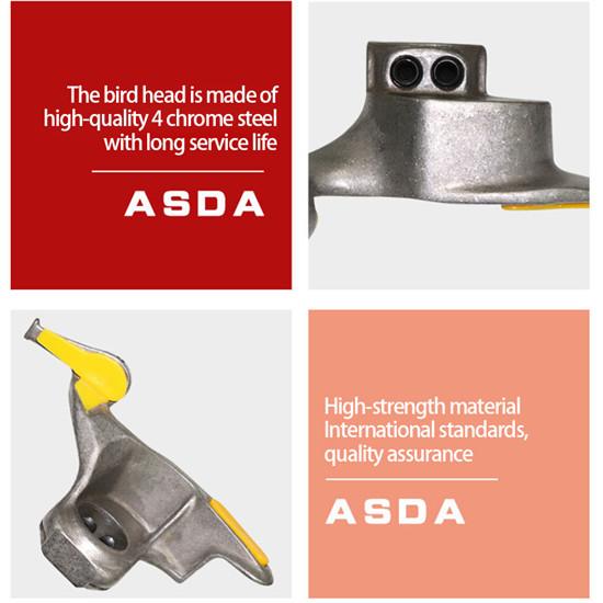 28/29/30mm Bird Head Tire Changer High Strength Cast Steel Bead Breaker Push-out Disassembly Head For Car Motorcycle Tire Machine