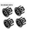 4x Parking Sensor Retainer For 2007-12 Lexus ES350 3.5L 2010-12 Lexus HS250h 2.4