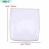White Car Air Flow Intake Scoop Hood Bonnet Decorative Vent Cover Set Universal