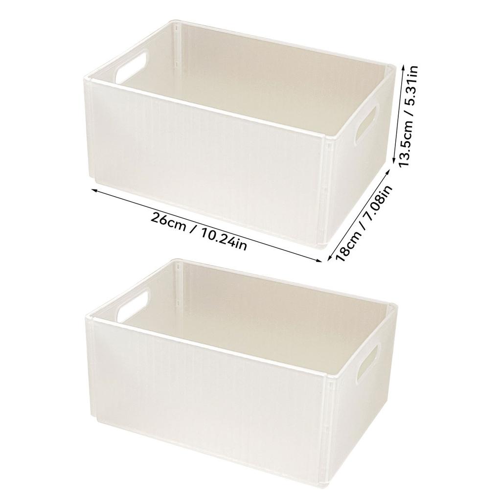 Fridge Folding Food Storage Box With Handle Large Capacity Egg Box Fruit Vegetable Storage Container Kitchen Organizer