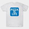 Футболка женская Pizza Is Life Insurance Harajuku Print Kawaii футболка летняя женская футболка с коротким рукавом топ