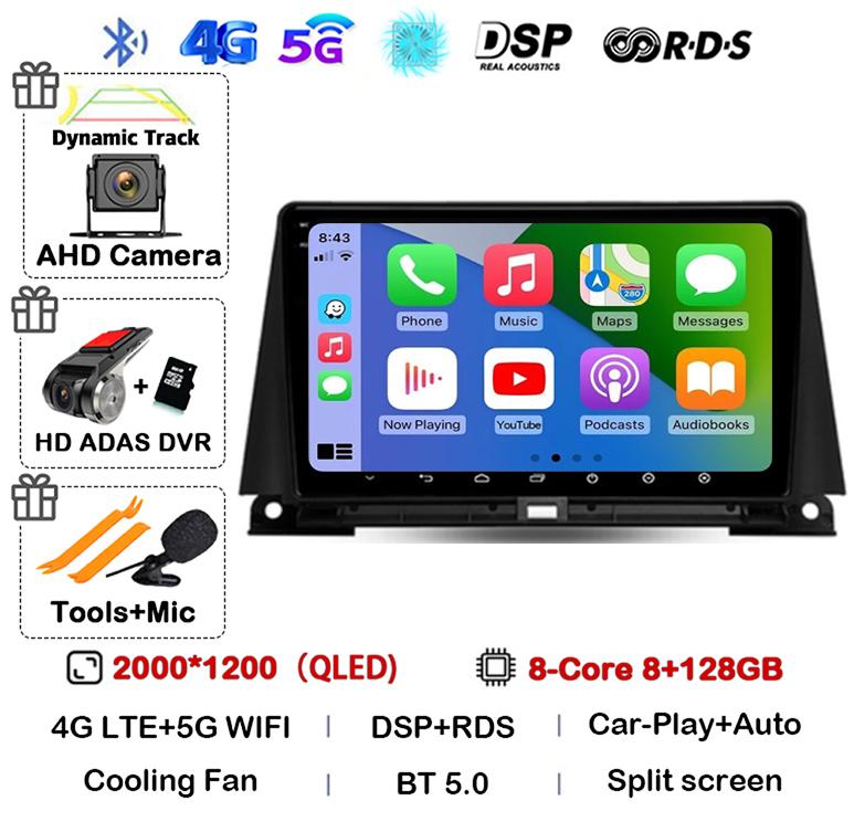 Android 14 Auto Carplay автомобильное радио для Lexus NX200 Z10 NX 200 2014-2020 мультимедийный стереоплеер навигация GPS головное устройство WIFI+4G