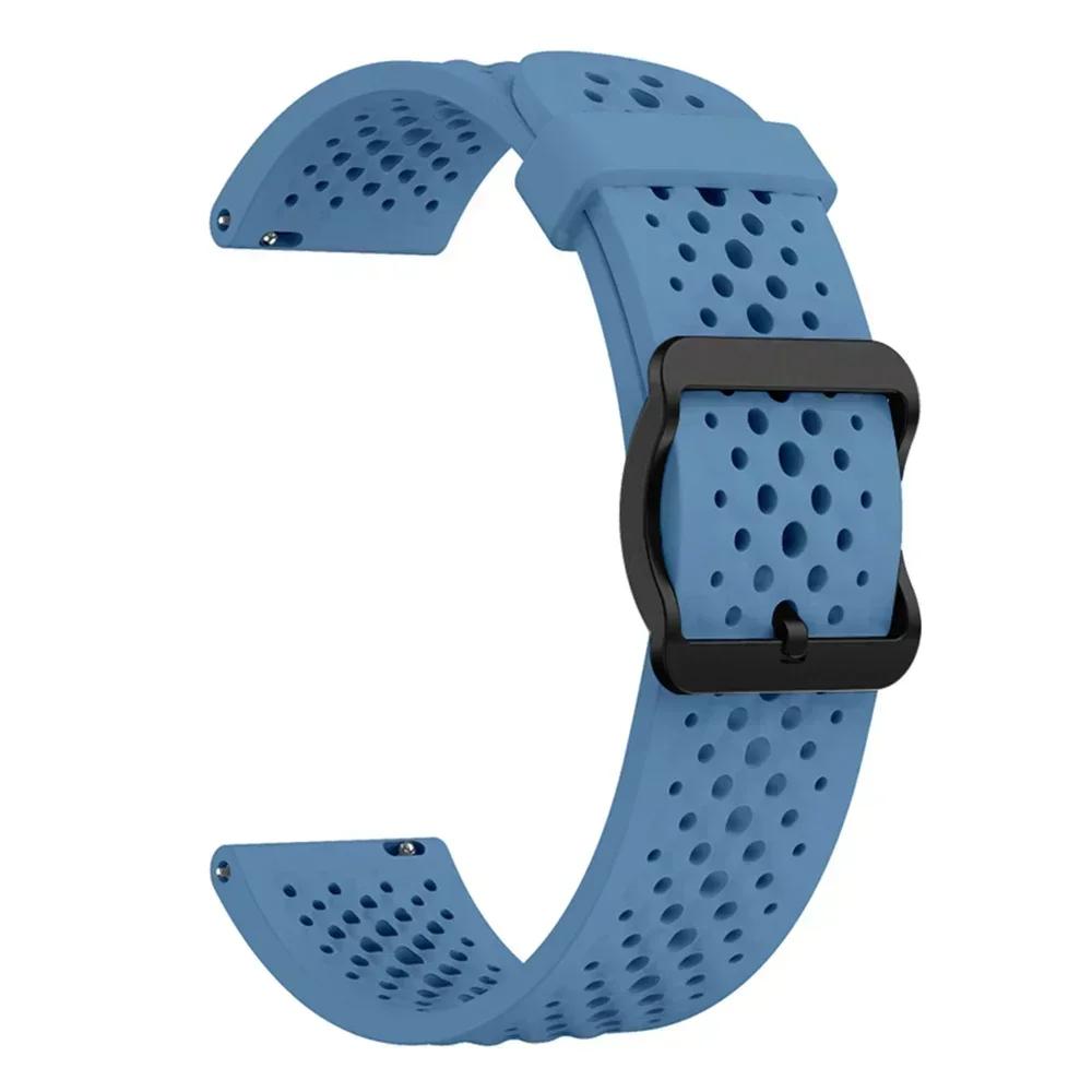 Для SUUNTO VERTICAL/Ocean/5 9 PEAK PRO/DLC/RACE Силиконовый ремешок Xiaomi Huami Amazfit для HUAWEI GT5 GT4 46мм GT3 SE GT 2 Pro Сменный браслет-ремень