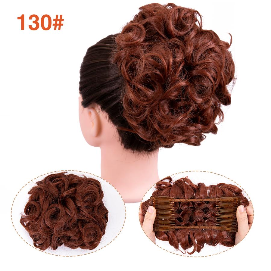 Грязная расческа на заколке для волос в виде пучка, 1 шт., взлохмаченная прическа, наращивание волос, пучок, вьющиеся шиньоны, резинки для волос для женщин и девочек