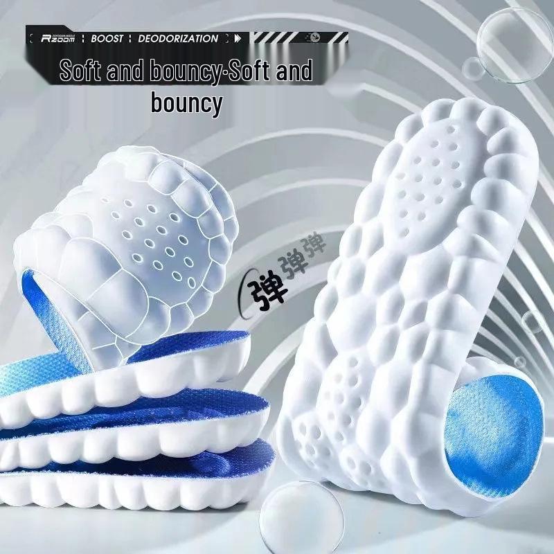 Military Training Insoles - Odor-Resistant, Breathable, Sweat-Absorbing, Shock-Absorbing for Long-Lasting Comfort In Men's & Women's Sports.