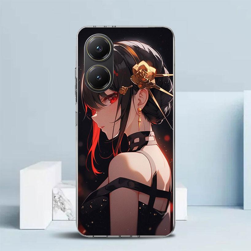 S-Spy Family Yor F-Forger Phone Case For Xiaomi Poco F7 Ultra X5 X6 X7 Pro M7 Redmi 15C 15 13C 13 12C 12 10C 10 10A 9 9C 9A 9T C