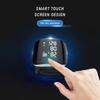 Rechargeable Voice Sphygmomanometer Fully Automatic Digital Heart Rate Wrist Blood Pressure Monitor Smart Touch LCD Screen