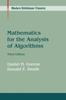 Книга Mathematics for the Analysis of Algorithms