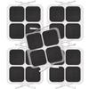 4 Pcs Pack 5x5cm Size Massager Replacement Patches Self Adhesive Electrodes  For Nerve Therapy