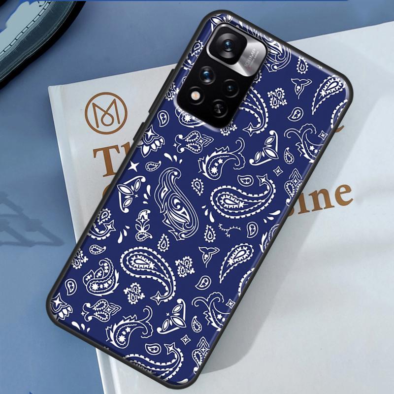 Royal Bandana Paisley Case For Xiaomi Redmi Note 14 13 11 9 10 12 Pro 9S 10S 11S 12S Redmi 10C 12C 13C 14C Cover
