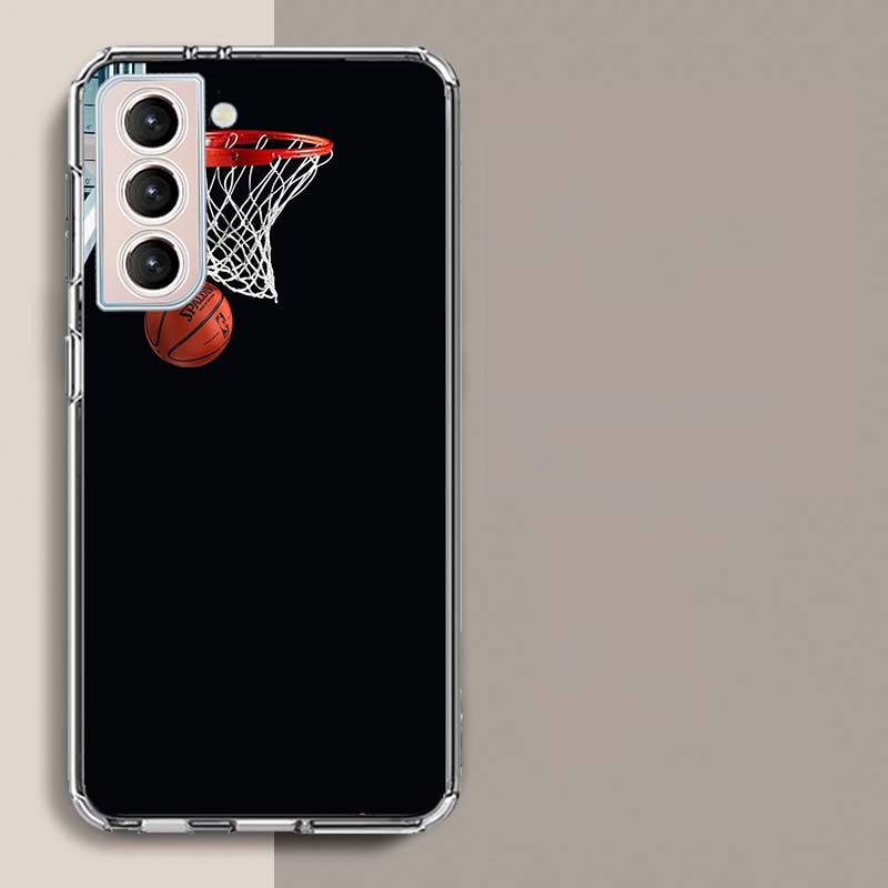 Чехол для телефона с баскетбольным рисунком для Samsung A16 A26 A36 A56 A17 A15 A25 A35 A55 A14 A24 A34 A54 A04S A05S Galaxy Note 20 10 9 8 A9 A8 A7 A