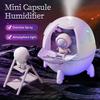 Увлажнитель воздуха Space Capsule 220 мл, цветной ночник для подарка на день рождения, Рождество, украшение для спальни, атмосферное освещение