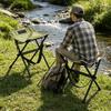 Strong Load-bearing Camping Chair Foldable Fishing Chair Outdoor Folding Stool  Picnic