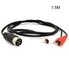0.5M/1.5m 5 PIN DIN Male To 2RCA Male Video TV Audio Lead Converter Cable Adapter for Electrophonic Bang&Olufsen