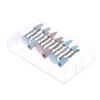 12Pcs Silicone Polishing Kit Fits Most Grinders for Resin Porcelain Composite Polishing Repair Work
