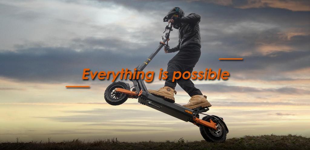 Foldable electric scooter Kukirin G2 Pro (VMP), 500W motor, 48V 15.6AH battery, top speed 25KM/H, cruising range 65KM, 9-inch tires