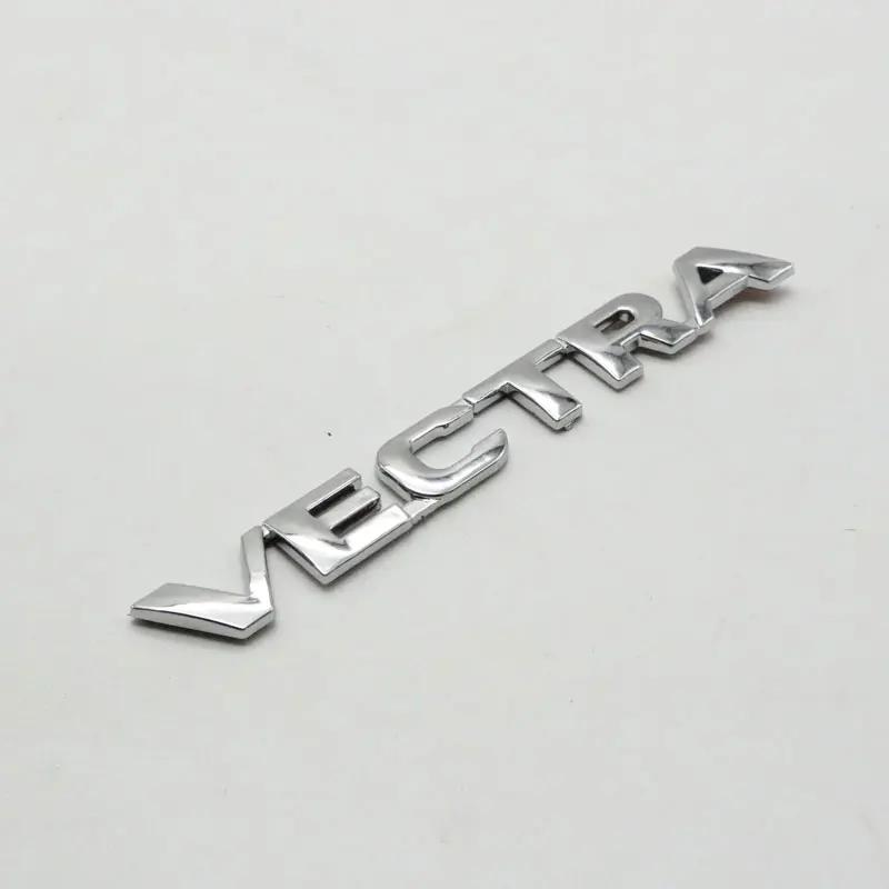 Эмблема Vectra 3D Значок Буква Автомобиль Задняя крышка багажника Наклейка с номером логотипа