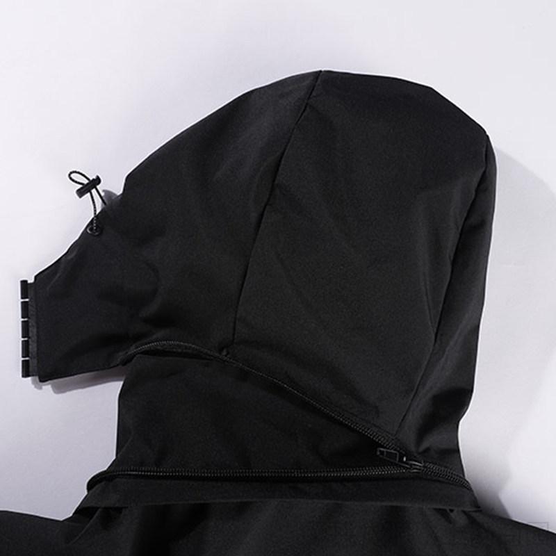 Новая осенняя мужская куртка для молодых мужчин, быстросохнущая мужская куртка больших размеров, модная, удобная, модная, с капюшоном