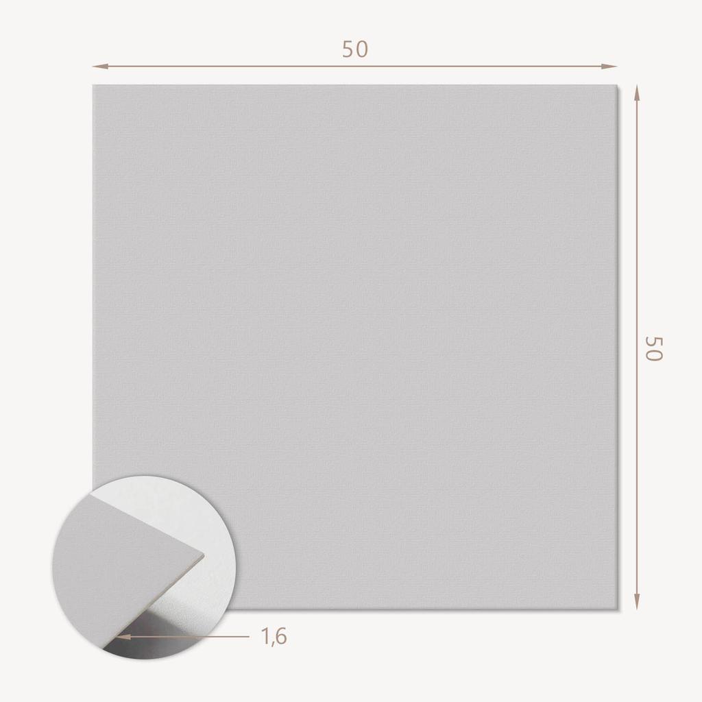 Kafelki Winylowe Z Wzorem Do Salonu Samoprzylepne Kolor Szary 4X50X50 Cm