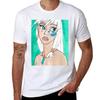 Kida Watercolor Portrait Tshirt Comfortable Workout Short Sleeve Shirt