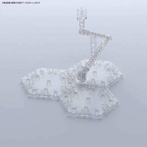 Модель из прозрачного пластика Action base 4