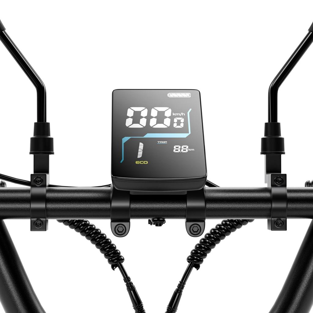 Cysum AG1 Pro 48V20AH Аккумулятор Электровелосипед Переднее 20*2.1+Заднее 16*3.0" Колесо Электровелосипед Взрослый Электротрицикл 750W Мотор Электрогрузовой Трицикл