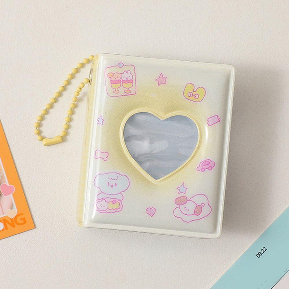 Hollow Mini Photo Album 2 Inch Photo Card Holder Mini Name Card Book