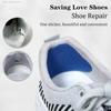 4pcs Sports Shoes Repair Stickers Suede Heel Protector Anti-Wear Repair Holes Self-adhesive Patches Insoles Pad Foot Care Insert
