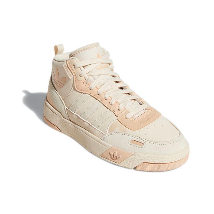 adidas Оригинальные кеды Originals Post Up средней высоты, нескользящие, прочные, для катания на скейтборде, женские, светло-розовые H00222