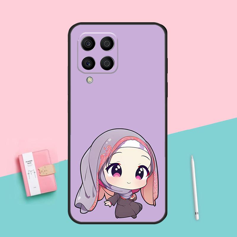 Мусульманская Арабская Девушка Хиджаб Для Samsung Galaxy M32 M52 M31 M16 M11 M21 M13 M33 M35 M53 M55 M15 M14 M34 M54 M12 M06 Чехол