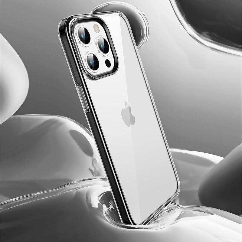 Новинка 2023 года для iPhone 12 13 14 15 Pro Max, прозрачный чехол с рассеиванием тепла и подушкой безопасности против падения для iPhone 15, чехол Funda