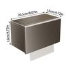 Waterproof Roll Paper Storage Rack Punch-Free Paper Towel Holder  Bathroom Accessories