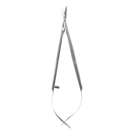 Ножницы для кутикулы, нержавеющие, острые, одинарная крестообразная пружина, уменьшающая трение, с защитным чехлом, ножницы для ногтей из нержавеющей стали для красоты и ухода за домом