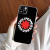 Red Hot Chili Peppers Рок-группа Для IPhone 11 12 13 14 15 16 17 Pro Max Plus Air Прозрачный Прозрачный Ударопрочный Чехол