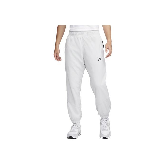 Nike Windrunner однотонные эластичные повседневные зауженные вязаные спортивные штаны мужские низ Светло-серебристый FB8617-034
