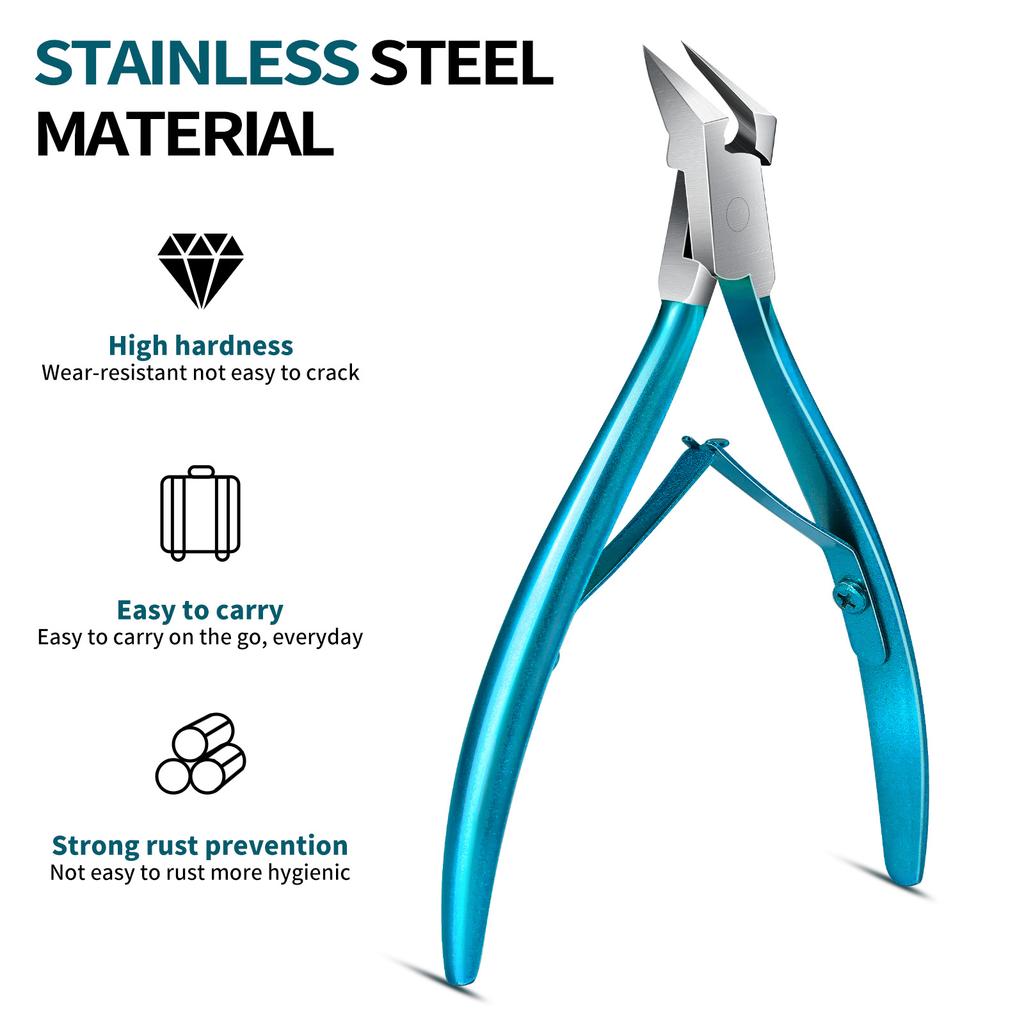 Специальные ножницы Jiagou, зазубренные ножницы для удаления омертвевшей кожи, косые кусачки из нержавеющей стали, кусачки для удаления омертвевшей кожи, кусачки в форме клюва орла, маникюрная красота