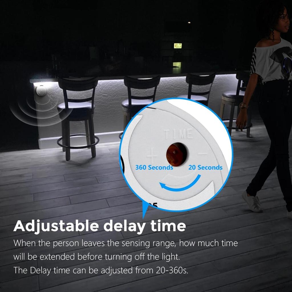 Лампа с автоматическим включением и выключением, беспроводной датчик движения PIR, светодиодная лента, 12 В, COB, лента для DIY, кухни, рождественская подсветка, украшение