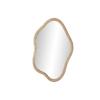 Miroir mural en rotin - Home ESPRIT - 108,5x71x11 cm - Scandinave - Multicolore - Rectangulaire - Montage mural