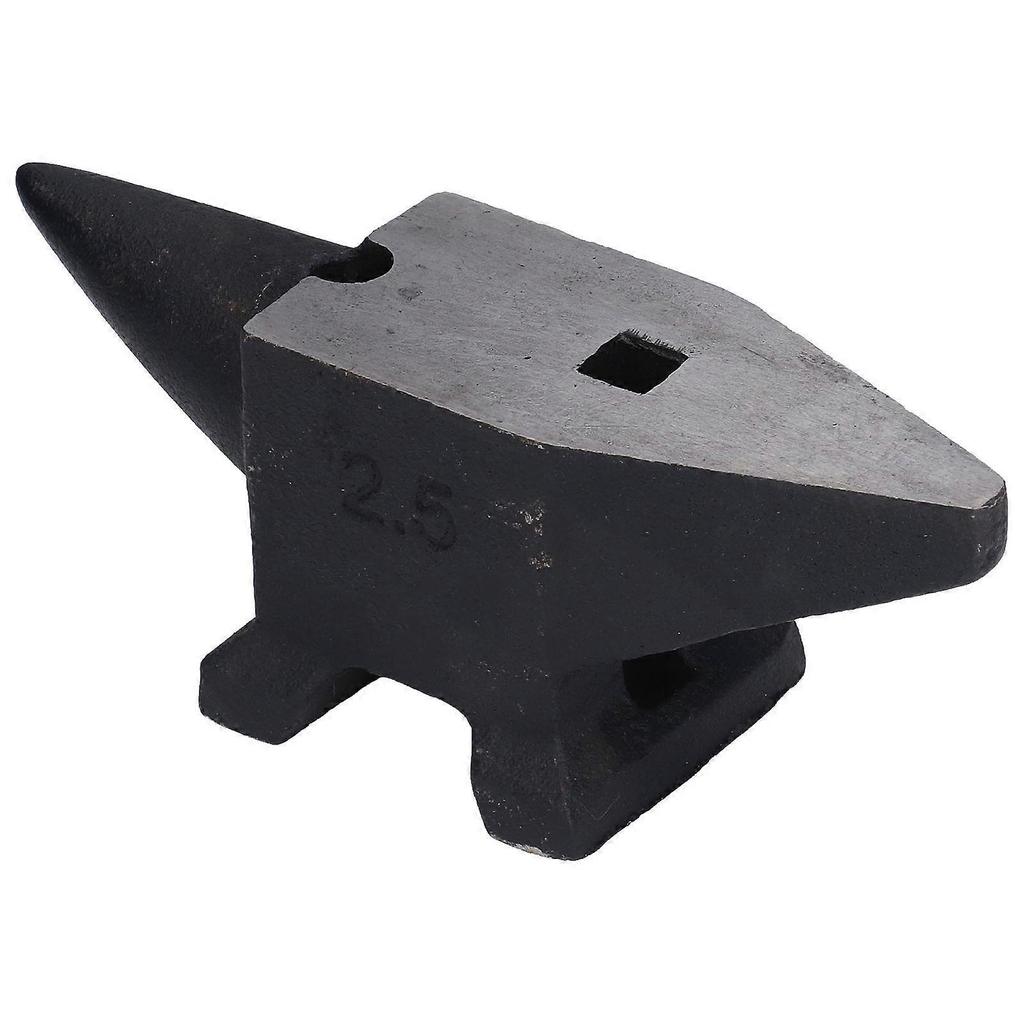 Enclume en acier inoxydable de 2,5 kg, outil de forgeage haute dureté pour forgeage et rivetage
