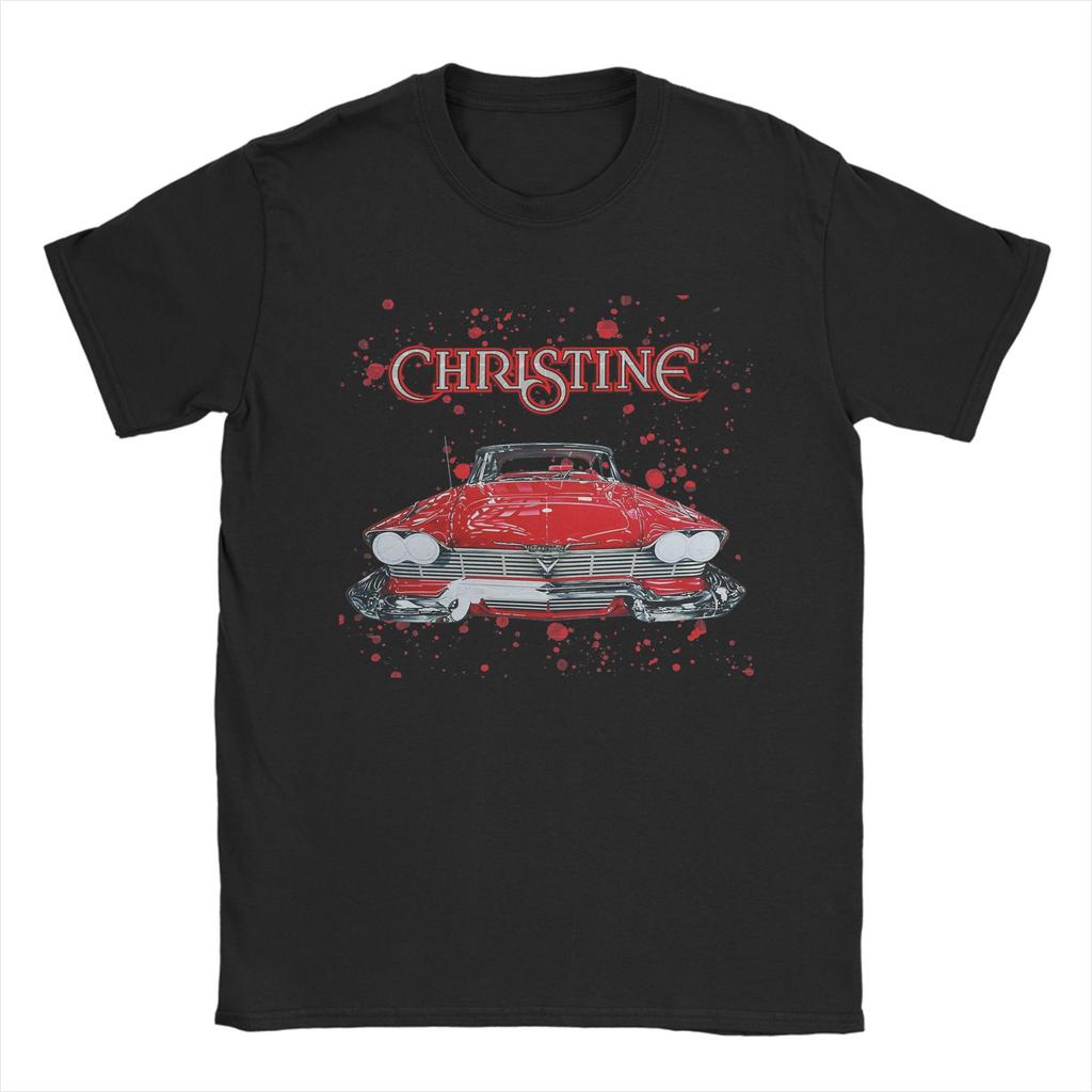 John Carpenter Christine Horror Movie Apparel Men Women T Shirts Cotton Tee Graphic Printing T-shirt Clothing