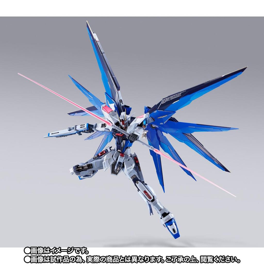 Tamashii Nation 2023 Limited METAL BUILD Freedom Gundam CONCEPT 2 SNOW SPARKLE Ver. приблизительно. 190 мм ABS и ПВХ литая подвижная окрашенная фигурка