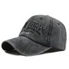 Embroidery NEW YORK Letter Washed Cotton Baseball Cap Men's Splicing Baseball Cap Korean Version