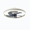 IRALAN Modern Ceiling Fan with Light Remote Control 6 Speed Chanderlier Fan Reversible Dimmable For Living Room Bedroom