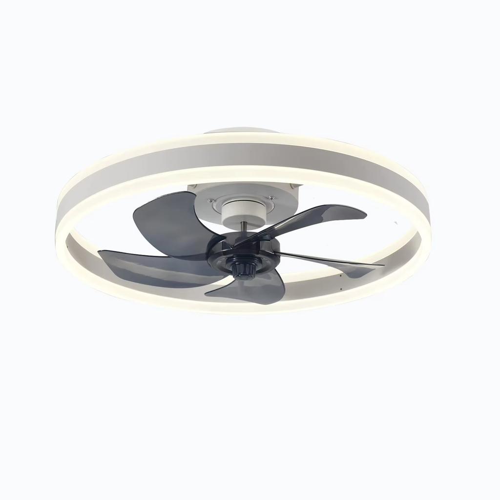 IRALAN Modern Ceiling Fan with Light Remote Control 6 Speed Chanderlier Fan Reversible Dimmable For Living Room Bedroom